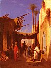 Charles Theodore Frere Street In Damascus and Street In Cairo A Pair of Painting (Pic 1)s painting